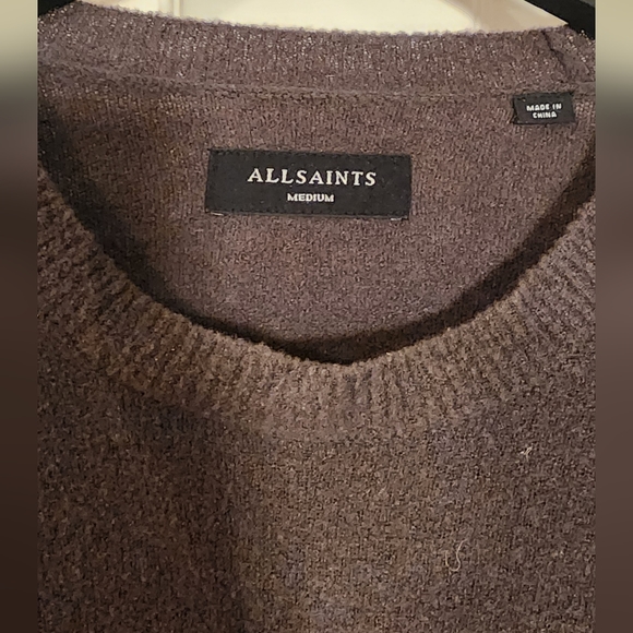 ALLSAINTS Crew Neck Knit Sweater - Picture 7 of 8